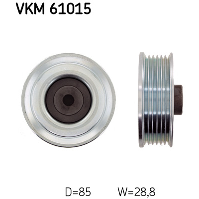 Ролик натягувача ременя SKF VKM 61015
