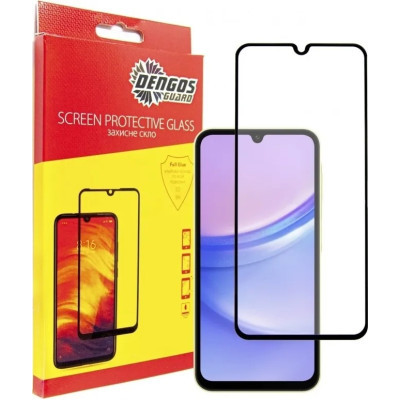 Чохол до мобільного телефона Dengos Kit for OPPO A18 case + glass (Black) (DG-KM-06)