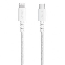 Дата кабель USB-C to Lightning 1.8m V3 Powerline Select+ White Anker (A8618H21)