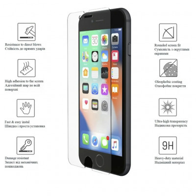 Скло захисне Drobak Apple iPhone 14 Pro (505058) (505058)