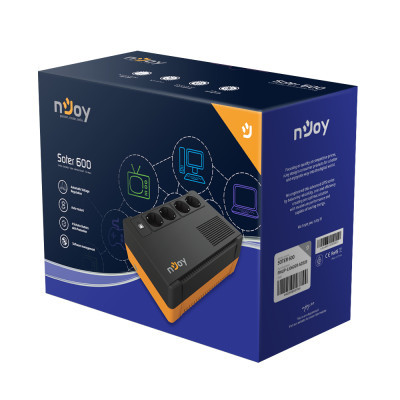 Пристрій безперебійного живлення nJoy Soter 600 USB (PWUP-LI060SR-AZ01B)