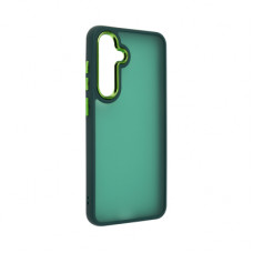 Чохол до мобільного телефона Armorstandart Frame Samsung S24 FE Dark Green (ARM76913)