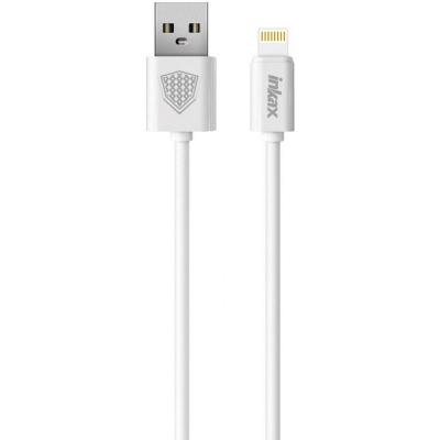 Дата кабель USB 2.0 AM to Lightning 1.0m CK-51 White Inkax (F_72197)
