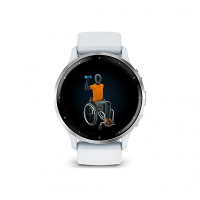 Смарт-годинник Garmin Venu 3, Whitestone + Passivated, GPS (010-02784-00)
