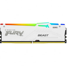 Модуль пам'яті для комп'ютера DDR5 32GB 6000 MHz Renegade White XMP Kingston Fury (ex.HyperX) (KF560C30BWA-32)