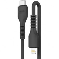 Дата кабель USB-C to Lightning 1.0m AR88 3A Black Armorstandart (ARM65287)