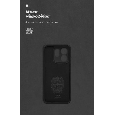 Чохол до мобільного телефона Armorstandart ICON Infinix Hot 50i / Smart 9 Camera cover Black (ARM80980)