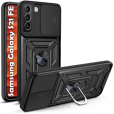 Чохол до мобільного телефона BeCover Military Samsung Galaxy S21 FE SM-G990 Black (707364)