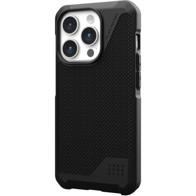 Чохол до мобільного телефона UAG Apple iPhone 15 Pro Metropolis LT Magsafe, Kevlar Black (114277113940)