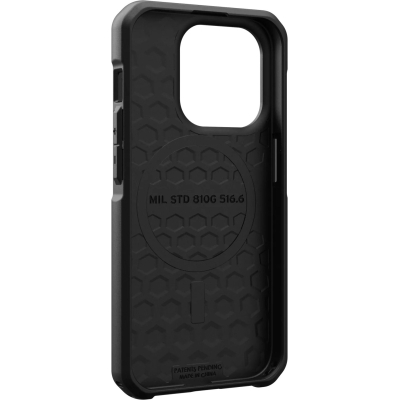 Чохол до мобільного телефона UAG Apple iPhone 15 Pro Metropolis LT Magsafe, Kevlar Black (114277113940)