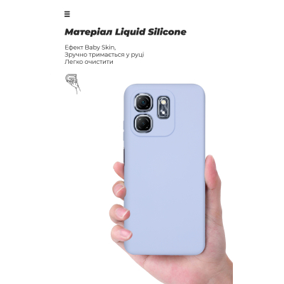 Чохол до мобільного телефона Armorstandart ICON Infinix Hot 50i / Smart 9 Camera cover Lavender (ARM80983)
