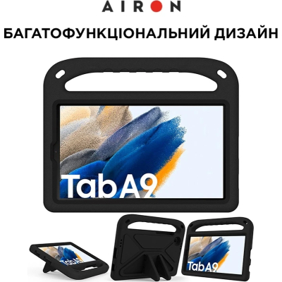 Чохол до планшета AirOn EVA Premium Samsung Galaxy Tab A9 2023 black (4822352781126)