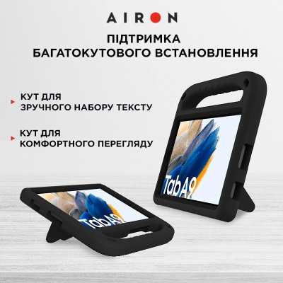 Чохол до планшета AirOn EVA Premium Samsung Galaxy Tab A9 2023 black (4822352781126)