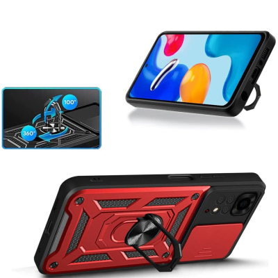 Чохол до мобільного телефона BeCover Military Xiaomi Redmi Note 11 / Note 11S Red (707415)