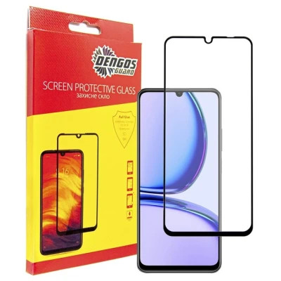 Чохол до мобільного телефона Dengos Kit for Realme C51 case + glass (Mint) (DG-KM-61)