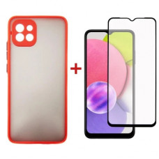 Чохол до мобільного телефона Dengos Kit for Realme C53 case + cable DENGOS (Black) (DG-CC-02)
