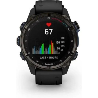 Смарт-годинник Garmin Descent Mk3i, 43mm, Crbn Gry DLC Ti/Blk, Dive Computer, GPS дайвінг комп'ютер (010-02753-11)