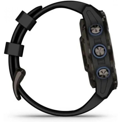 Смарт-годинник Garmin Descent Mk3i, 43mm, Crbn Gry DLC Ti/Blk, Dive Computer, GPS дайвінг комп'ютер (010-02753-11)