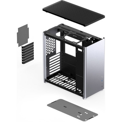 Корпус JONSBO D40 Silver