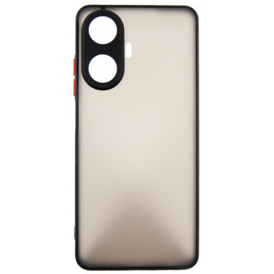 Чохол до мобільного телефона Dengos Kit for Realme C55 case + glass (Black) (DG-KM-34)