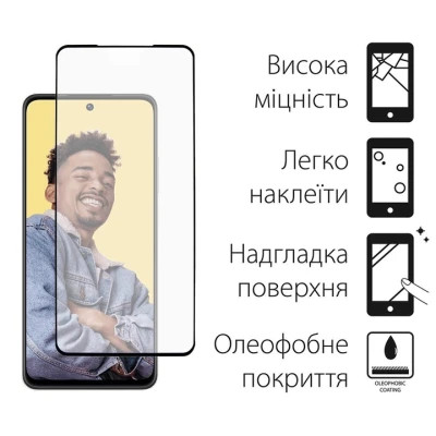 Чохол до мобільного телефона Dengos Kit for Realme C55 case + glass (Black) (DG-KM-34)