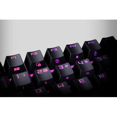 Клавіатура ASUS ROG Strix Scope II RX Red ABS UA USB Black (90MP0350-BKMA00)