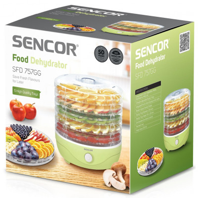 Сушка для овочів та фруктів Sencor SFD757GG