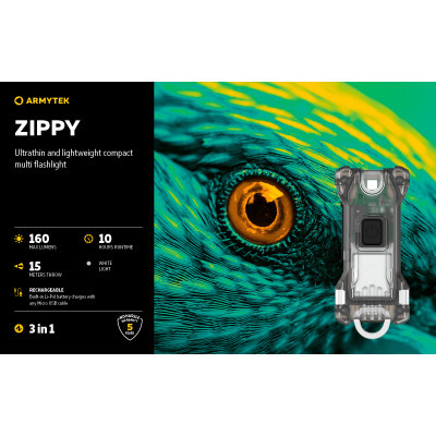 Ліхтар Armytek Zippy Green (F06001GR)