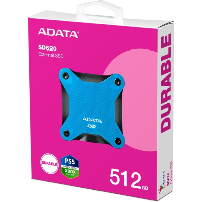 Накопичувач SSD USB 3.2 512GB SD620 ADATA (SD620-512GCBL)