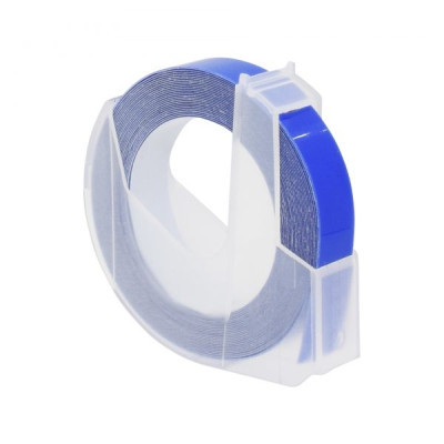 Стрічка для принтера етикеток UKRMARK D-520106-BL, 9 мм х 3 м, синя, аналог DYMO 520106 / S0898140 (00862)