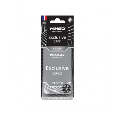 Ароматизатор для автомобіля WINSO Card Exclusive Silver (533170)