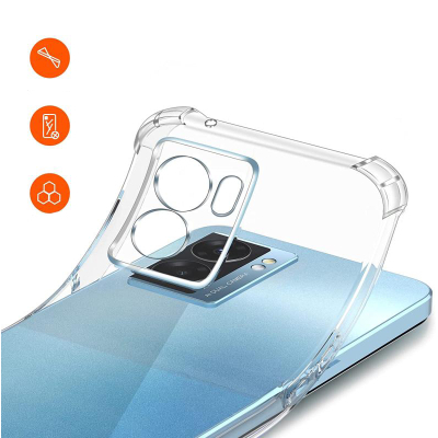 Чохол до мобільного телефона BeCover Anti-Shock Oppo A57s Clear (708893)