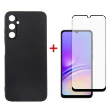 Чохол до мобільного телефона Dengos Kit for Samsung Galaxy A05s (A057) case + glass (Black) (DG-KM-09)