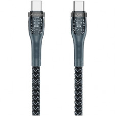Дата кабель USB-C to USB-C 1.3m Lotto PD-B89CC Black Proda (PD-B89 (C-C)-BK)