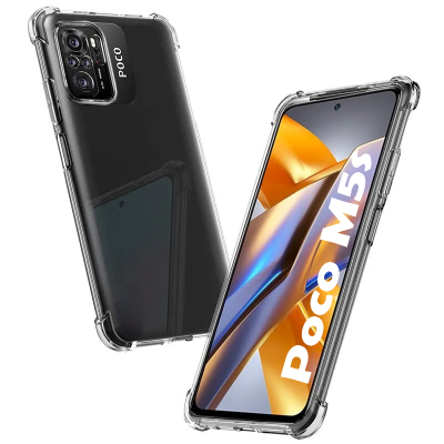 Чохол до мобільного телефона BeCover Anti-Shock Poco M5s Clear (708895)