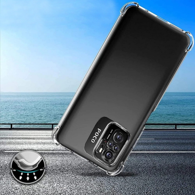 Чохол до мобільного телефона BeCover Anti-Shock Poco M5s Clear (708895)