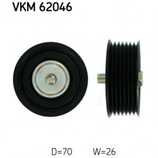 Ролик натягувача ременя SKF VKM 62046