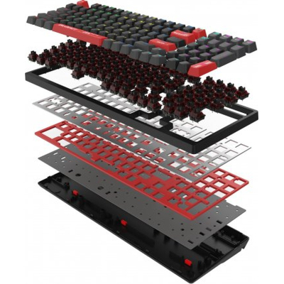 Клавіатура A4Tech Bloody S98 RGB BLMS Red USB Bloody Red (4711421991674)