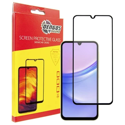 Чохол до мобільного телефона Dengos Kit for Samsung Galaxy A15 case + glass (Mint) (DG-KM-59)