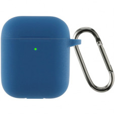 Чохол для навушників Armorstandart Ultrathin Silicone Case With Hook для Apple AirPods 2 Lake Blue (ARM59683)