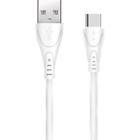 Дата кабель USB 2.0 AM to Type-C 1.0m SC-112a White XoKo (XK-SC-112a-WH)