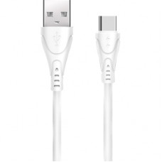Дата кабель USB 2.0 AM to Type-C 1.0m SC-112a White XoKo (XK-SC-112a-WH)