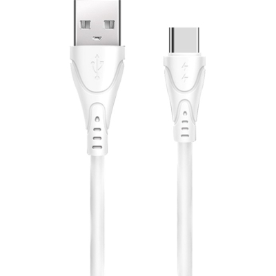 Дата кабель USB 2.0 AM to Type-C 1.0m SC-112a White XoKo (XK-SC-112a-WH)