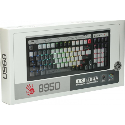 Клавіатура A4Tech Bloody B950 RGB LK Libra USB Warrior Grey (4711421995450)