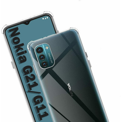 Чохол до мобільного телефона BeCover Anti-Shock Nokia G21 / G11 Clear (707570)