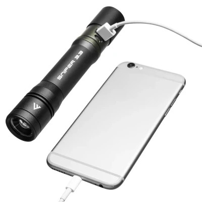 Ліхтар Mactronic тактичний Sniper 3.3 (1020 Lm) Focus Powerbank Recharg Type-C (THH0064)