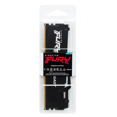 Модуль пам'яті для комп'ютера DDR5 32GB 4800 MHz Beast RGB Kingston Fury (ex.HyperX) (KF548C38BBA-32)