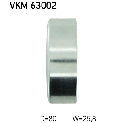 Ролик натягувача ременя SKF VKM 63002