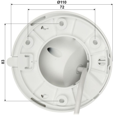 Камера відеоспостереження Dahua DH-IPC-HDW2449T-S-IL (3.6)