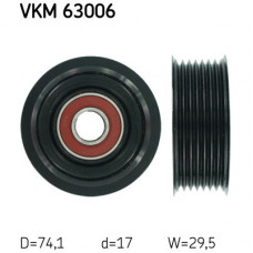 Ролик натягувача ременя SKF VKM 63006